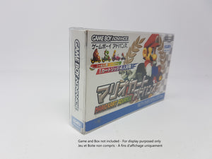 BOX PROTECTOR FOR GAMEBOY ADVANCE GBA JAP CIB GAME CLEAR PLASTIC CASE