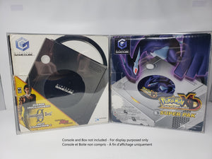 BOX PROTECTOR FOR NINTENDO GAMECUBE CONSOLE CLEAR PLASTIC CASE