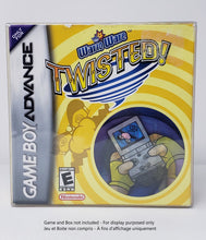 Load image into Gallery viewer, BOX PROTECTOR FOR NINTENDO GBA WARIO WARE TWISTED CLEAR PLASTIC CASE
