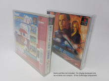 Load image into Gallery viewer, BOX PROTECTOR FOR SONY PAL OR NTSC-J PS1 CASE GAME CLEAR PLASTIC CASE
