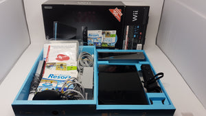 Console Wii noire avec Wii Sports, Wii Sports Resort et télécommande Wii Plus [Console] - Nintendo Wii