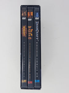 Blizzard Entertainment DVD Collection StarCraft Diablo II 2 Warcraft III 3 - Jeu PC