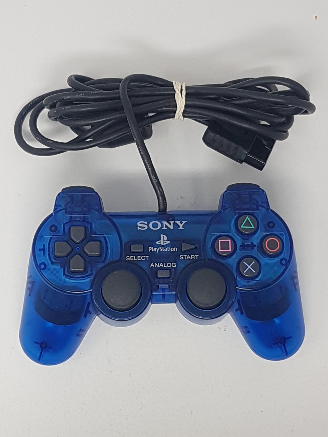 Blue Dual Shock Controller - Sony Playstation 2 | PS2