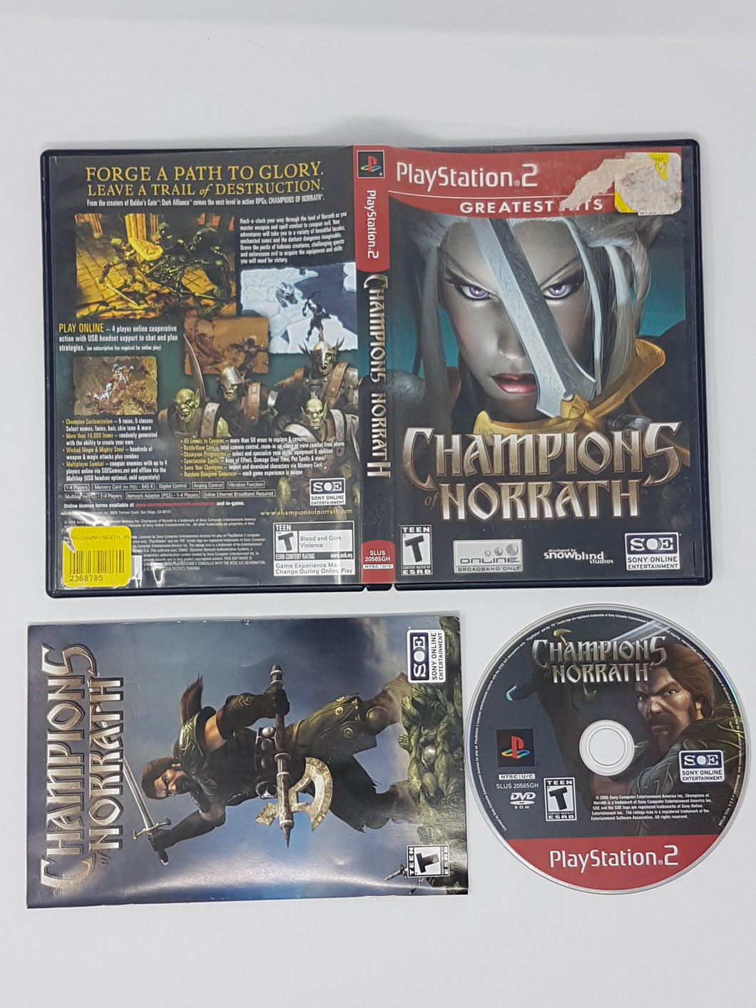 Champions of Norrath [Greatest Hits]  - Sony Playstation 2 | PS2