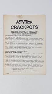 Crackpots [Insertion] - Atari 2600