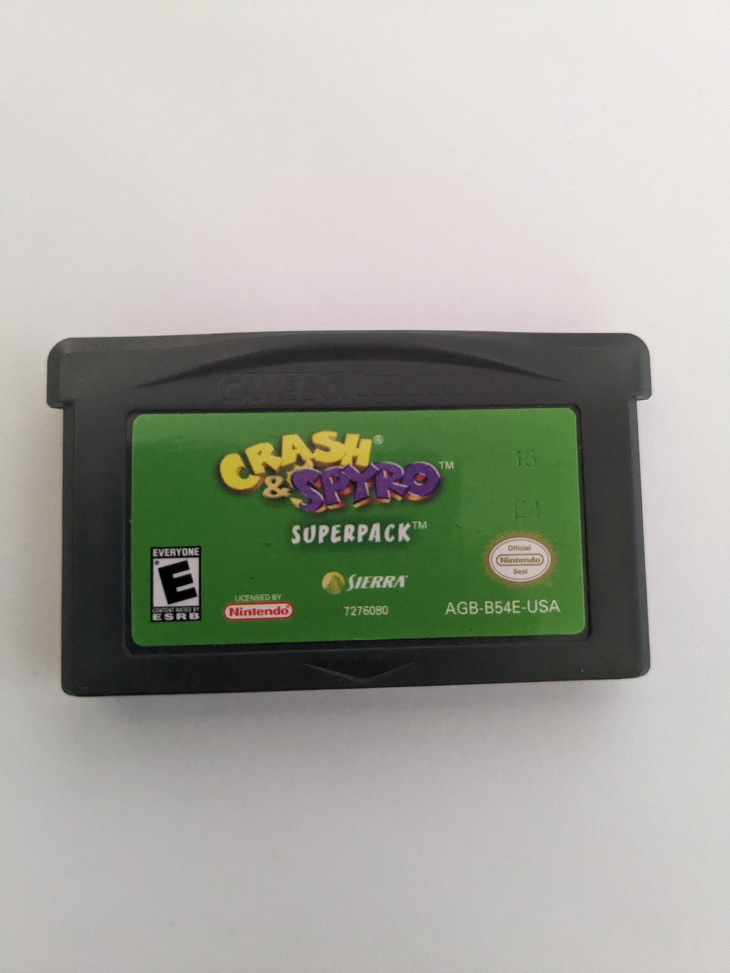 Crash and Spyro Superpack - Season of Ice & Huge Adventure - Nintendo Gameboy Advance | GBA