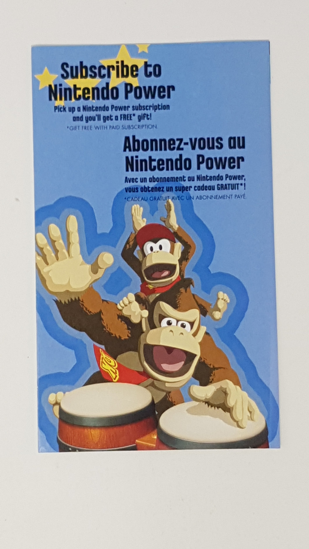Donkey Konga - Nintendo Power Subscription Insert - Nintendo GameCube