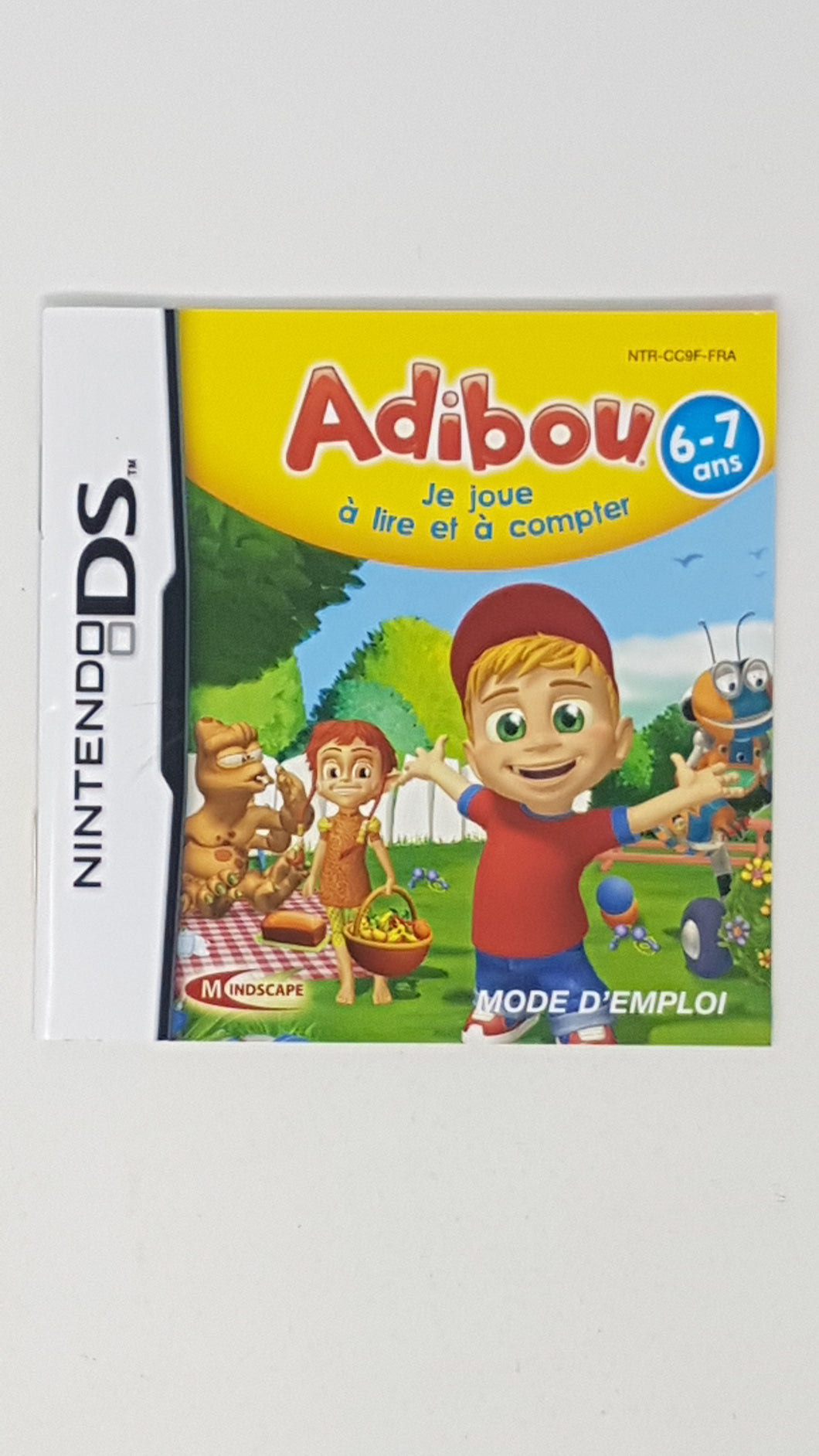 Adibou 6-7 ans [manual] French - Nintendo DS