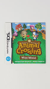 Animal Crossing Wild World [manual] Bilingual - Nintendo DS