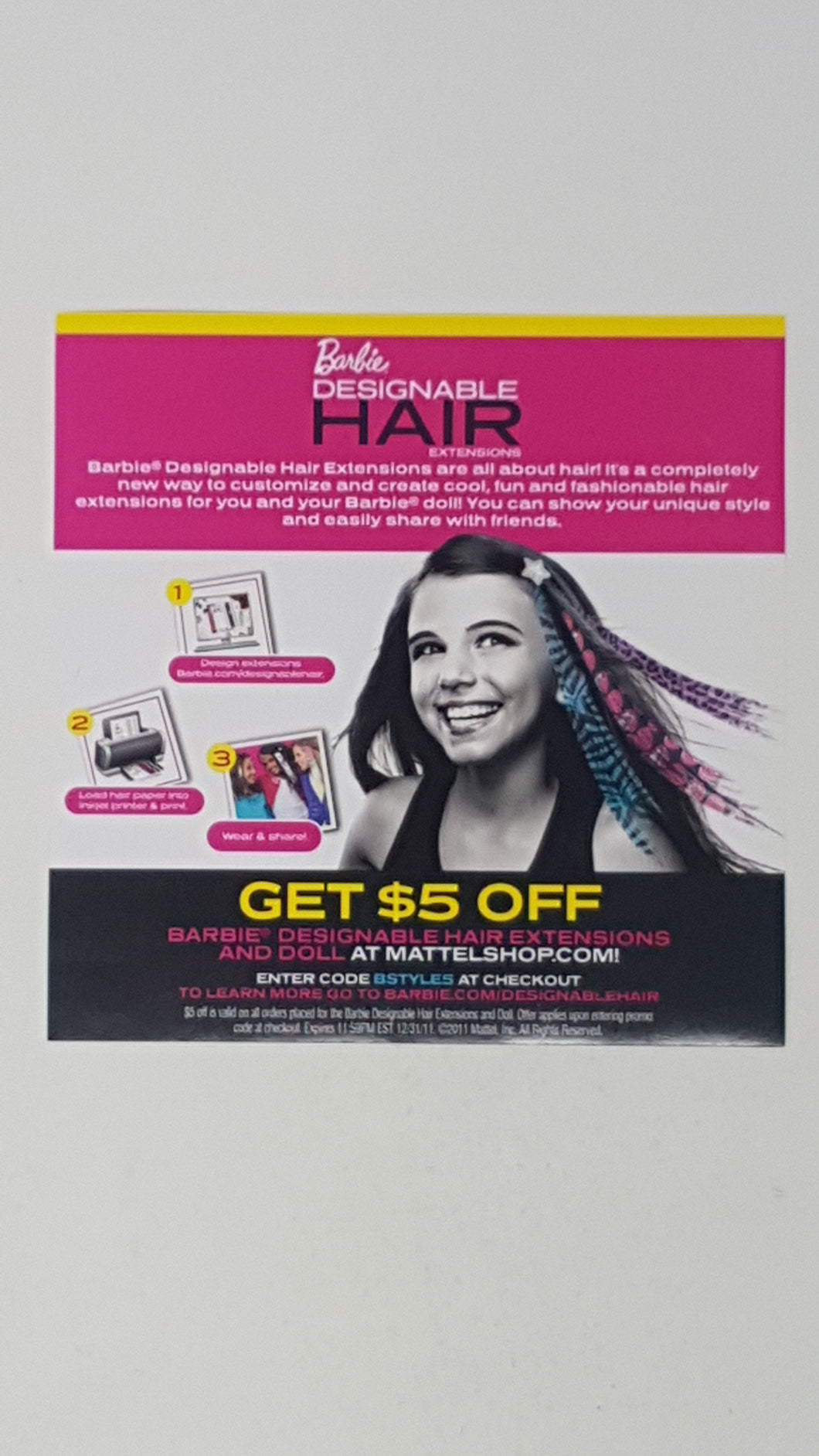 Barbie Designable Hair [Insertion] - Nintendo DS