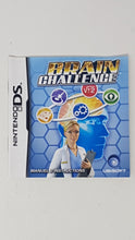 Charger l&#39;image dans la galerie, Brain Challenge [manuel] - Nintendo DS
