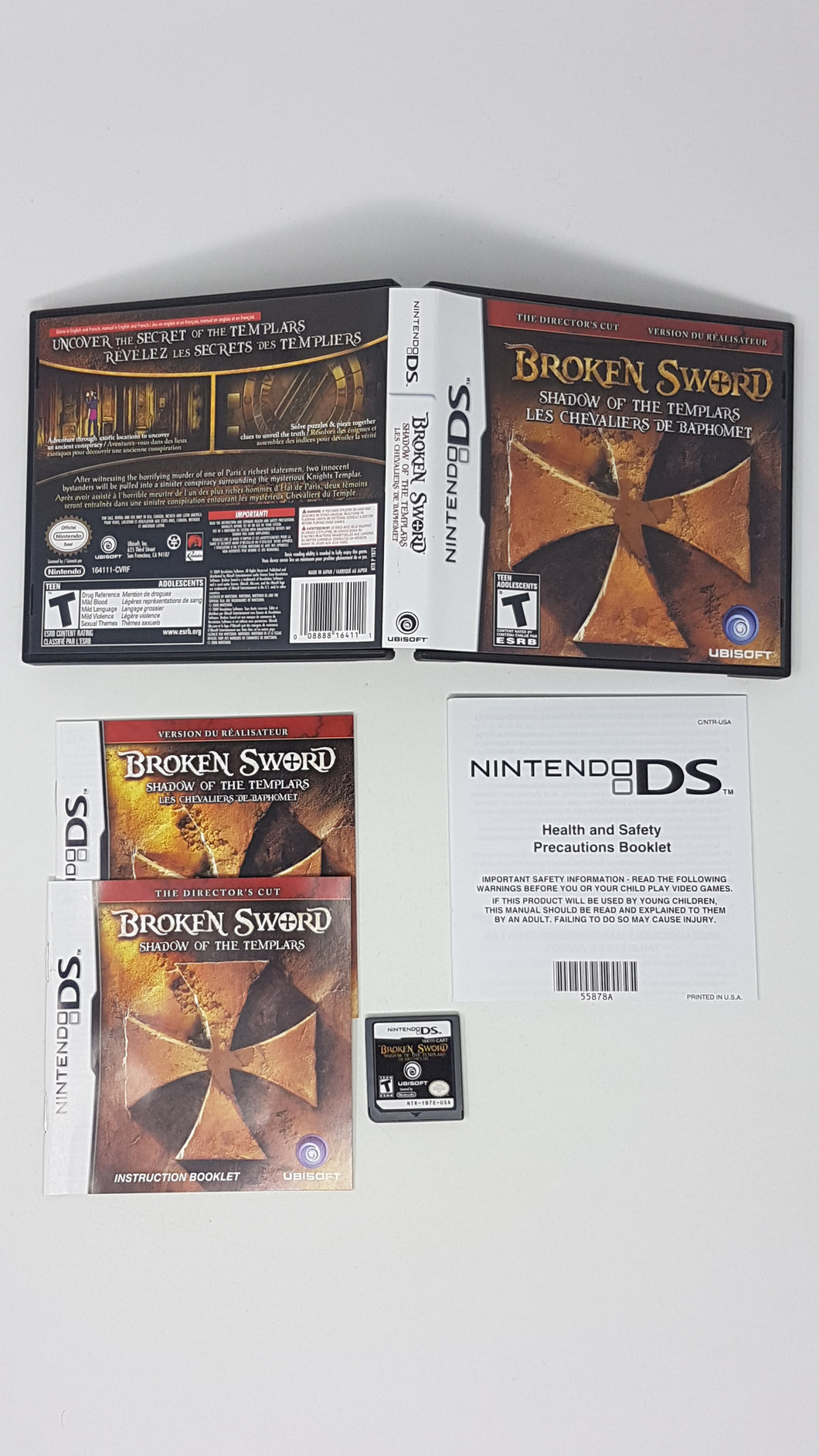 Broken Sword The Shadow of the Templars - Nintendo DS