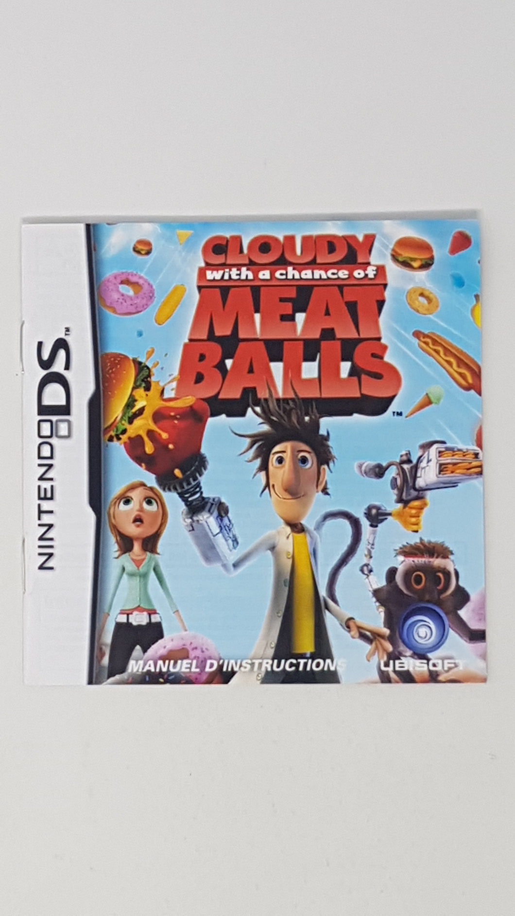 Cloudy with a Chance of Meatballs [manuel] - Nintendo DS