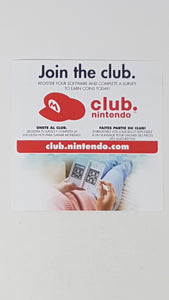 Club Nintendo [Insertion] - Nintendo DS