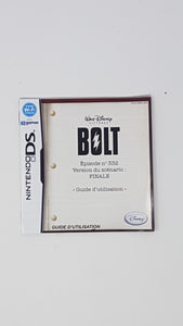 Bolt [manual] - Nintendo DS