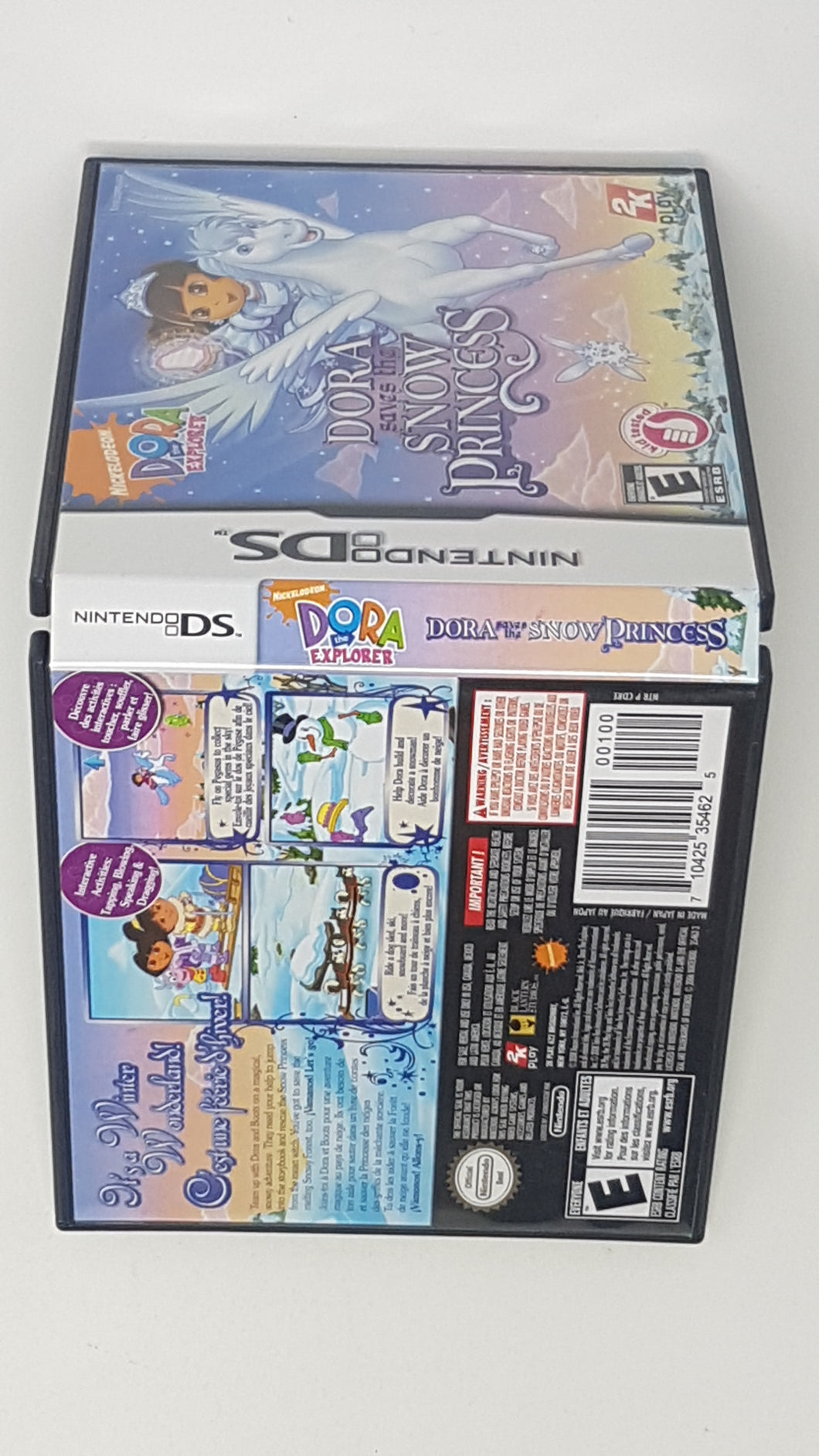 Dora Saves Snow Princess [box] - Nintendo DS