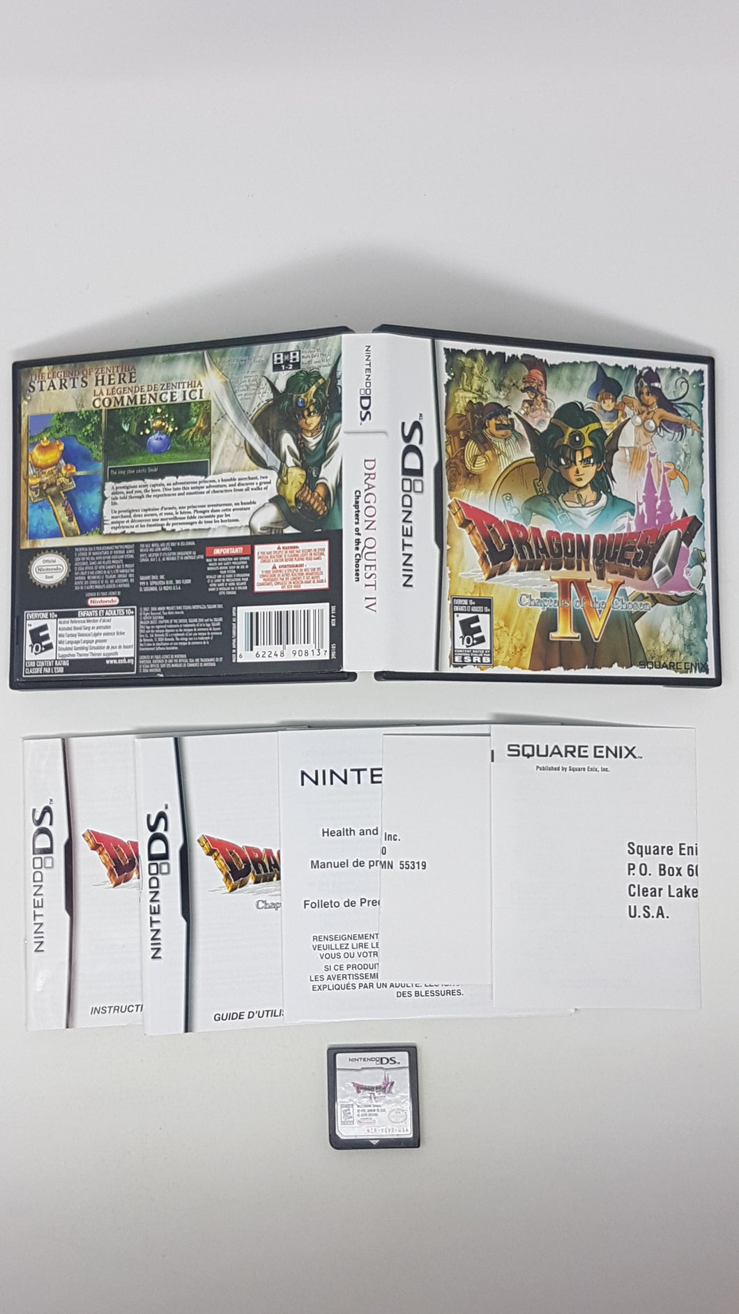 Dragon Quest IV Chapters of the Chosen - Nintendo DS