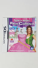 Charger l&#39;image dans la galerie, Fashion Studio - Paris Collection [manuel] - Nintendo DS
