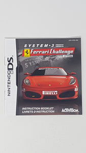 Ferrari Challenge [manuel] - Nintendo DS