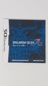 Final Fantasy Tactics A2 [manuel] - Nintendo DS