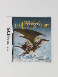 Final Fantasy - The 4 Heroes of Light [manual] - Nintendo DS