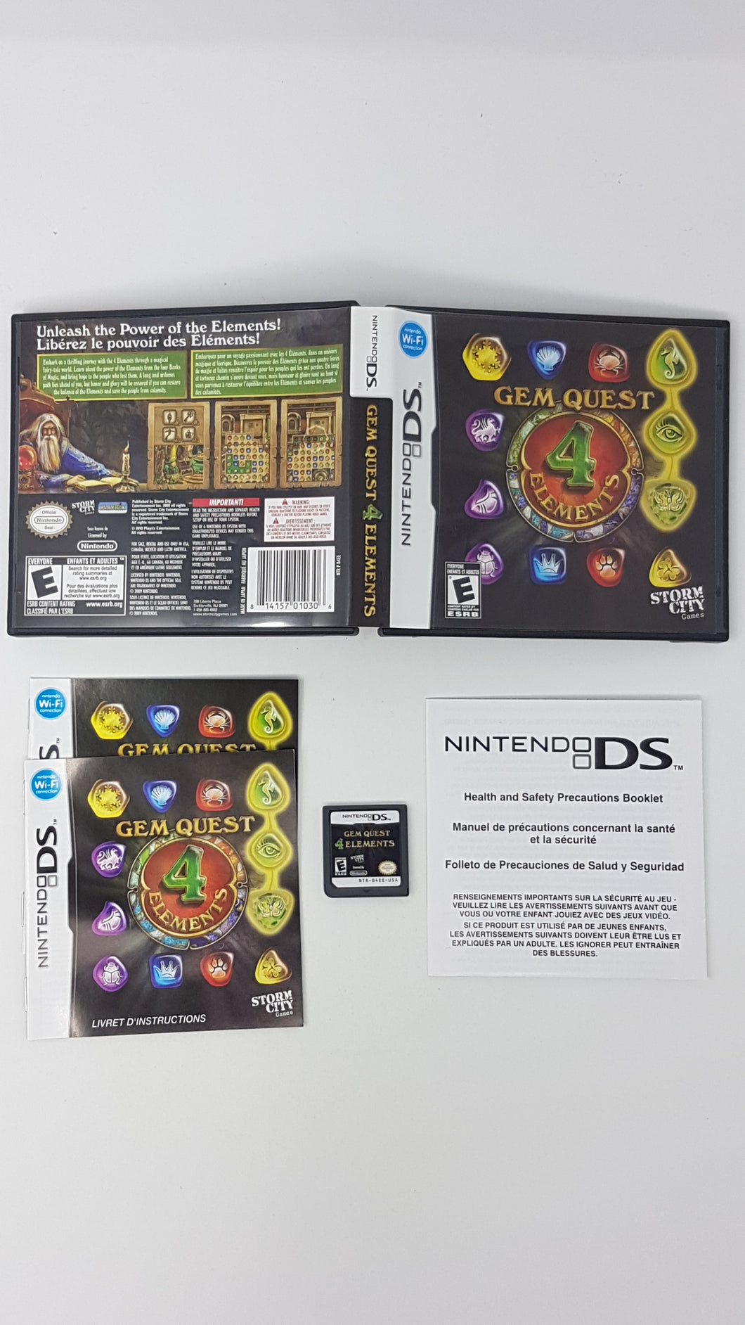 Gem Quest 4 Elements - Nintendo DS