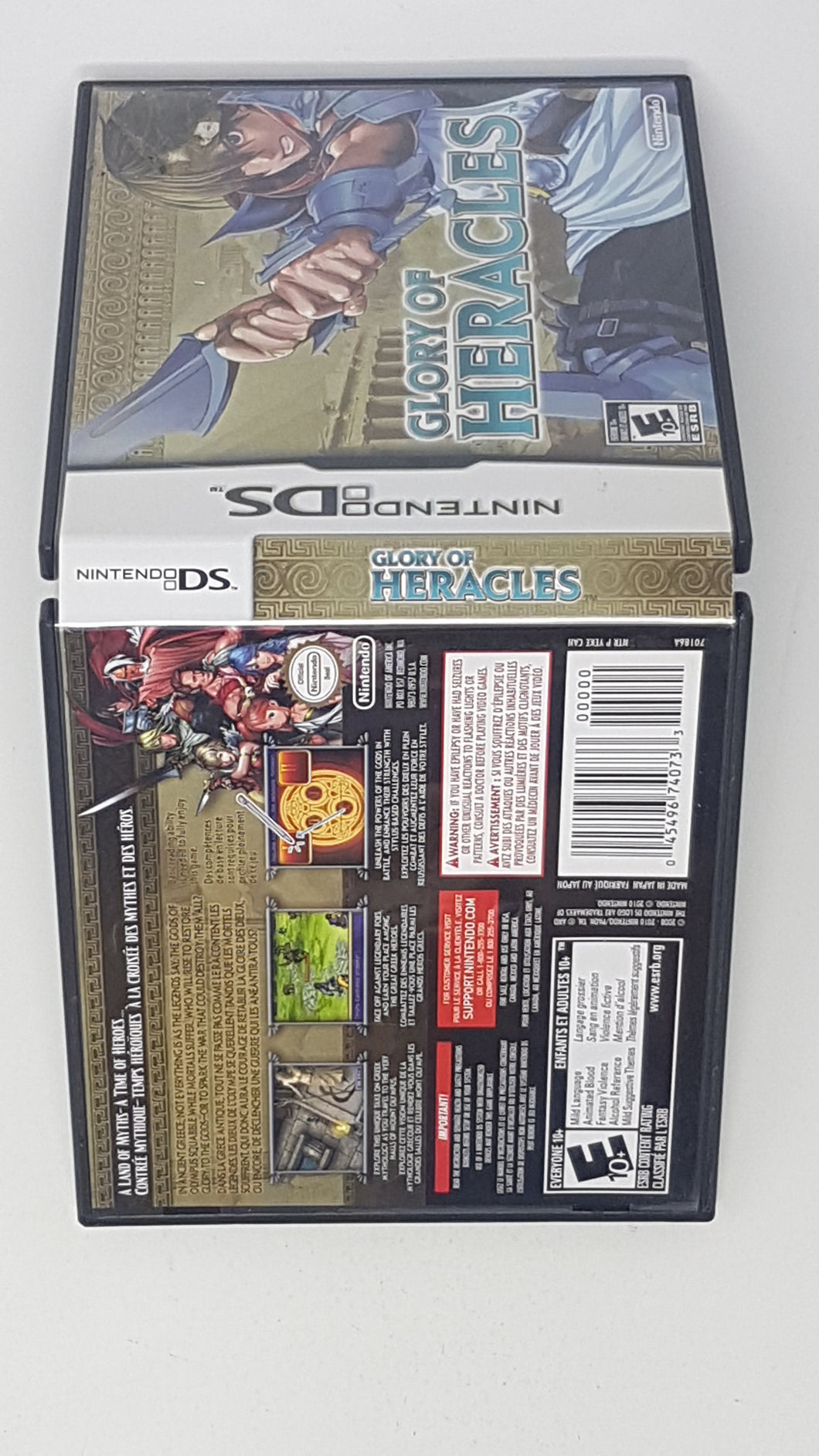 Glory of Heracles [boîte] - Nintendo DS