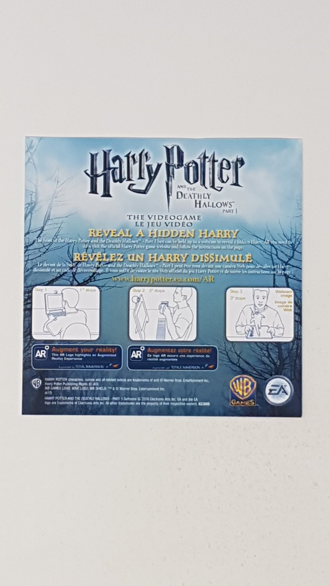 Harry Potter and the Deathly Hallows Part 1 [Insertion] - Nintendo DS