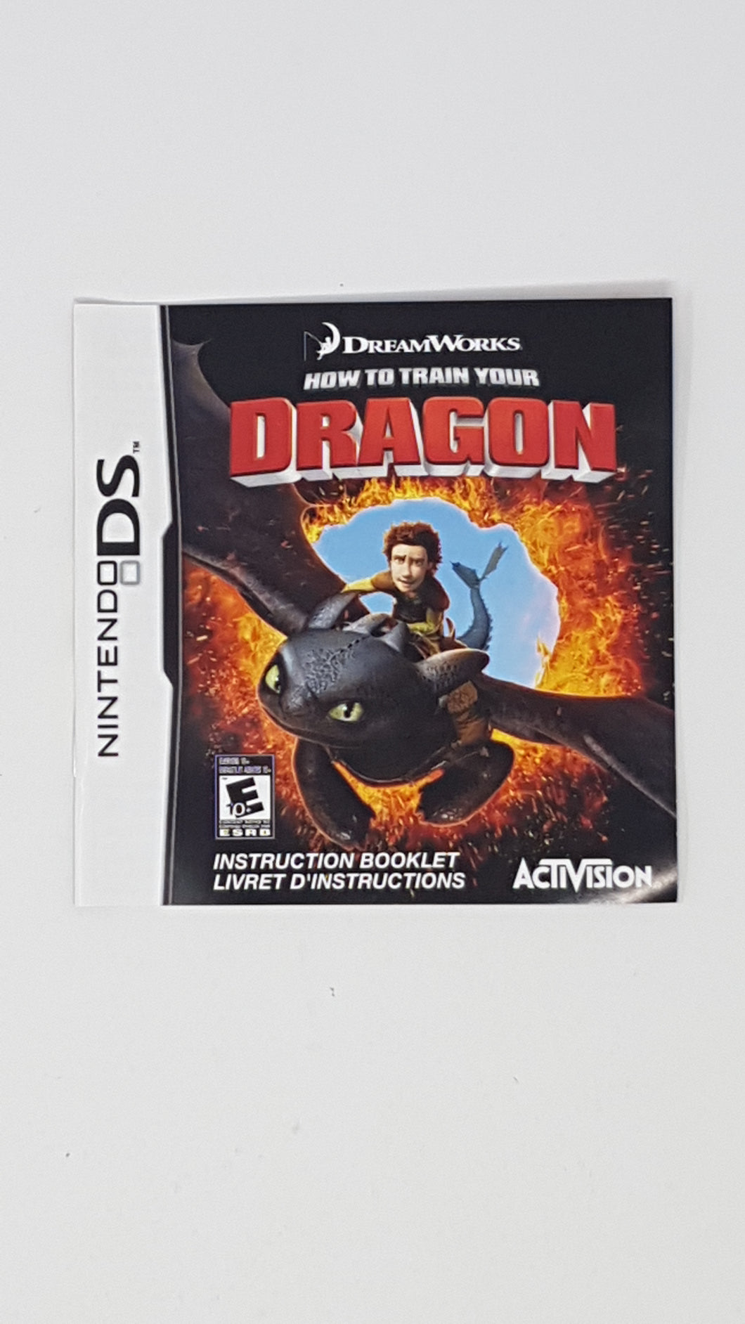 How to Train Your Dragon [manual] - Nintendo DS