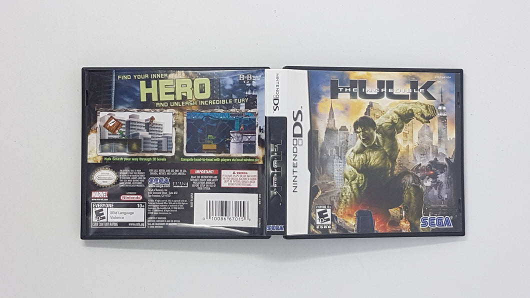The Incredible Hulk [boîte] - Nintendo DS