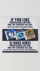 If You Like Professor Layton and the Curious Village [Insertion] - Nintendo DS