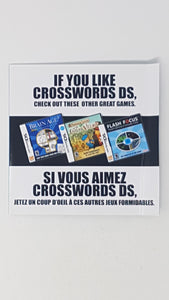 If You Like Crosswords DS [Insertion] - Nintendo DS