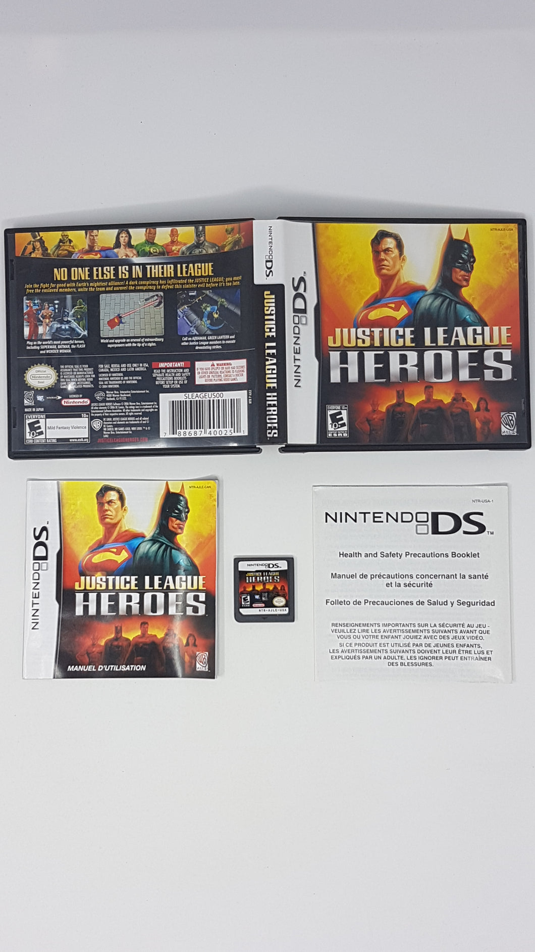 Justice League Heroes [cib] - Nintendo DS