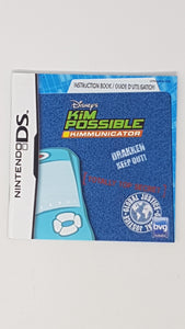 Kim Possible Kimmunicator [manuel] - Nintendo DS