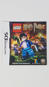 LEGO Harry Potter Years 5-7 [manuel] - Nintendo DS