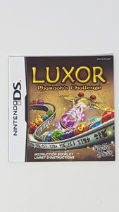 Luxor Pharaoh's Challenge [manuel] - Nintendo DS