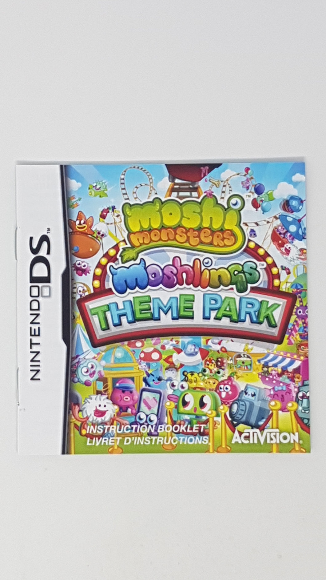 Moshi Monsters - Moshlings Theme Park [manuel] - Nintendo DS