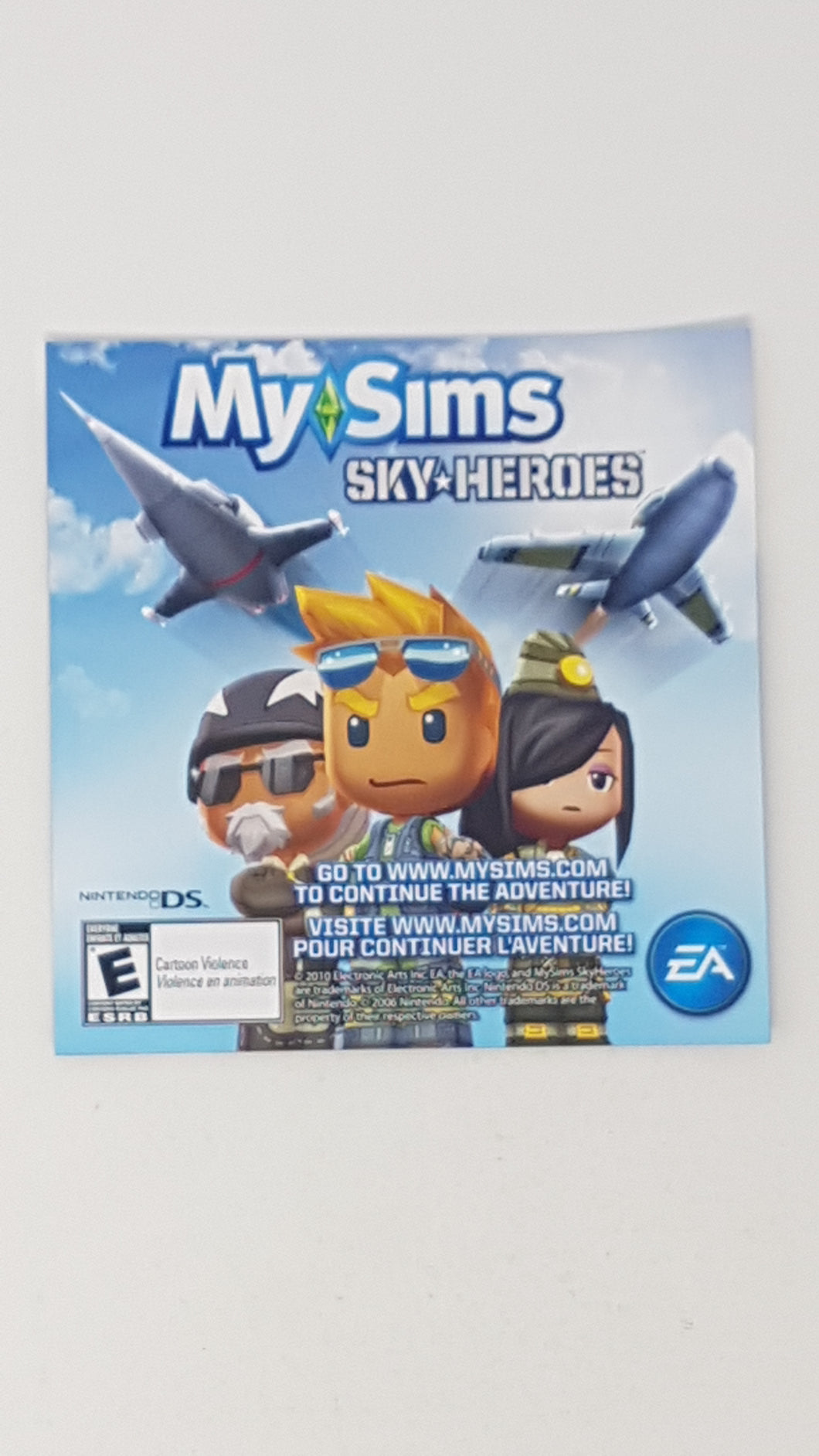 MySims Sky Heroes [Insertion] - Nintendo DS