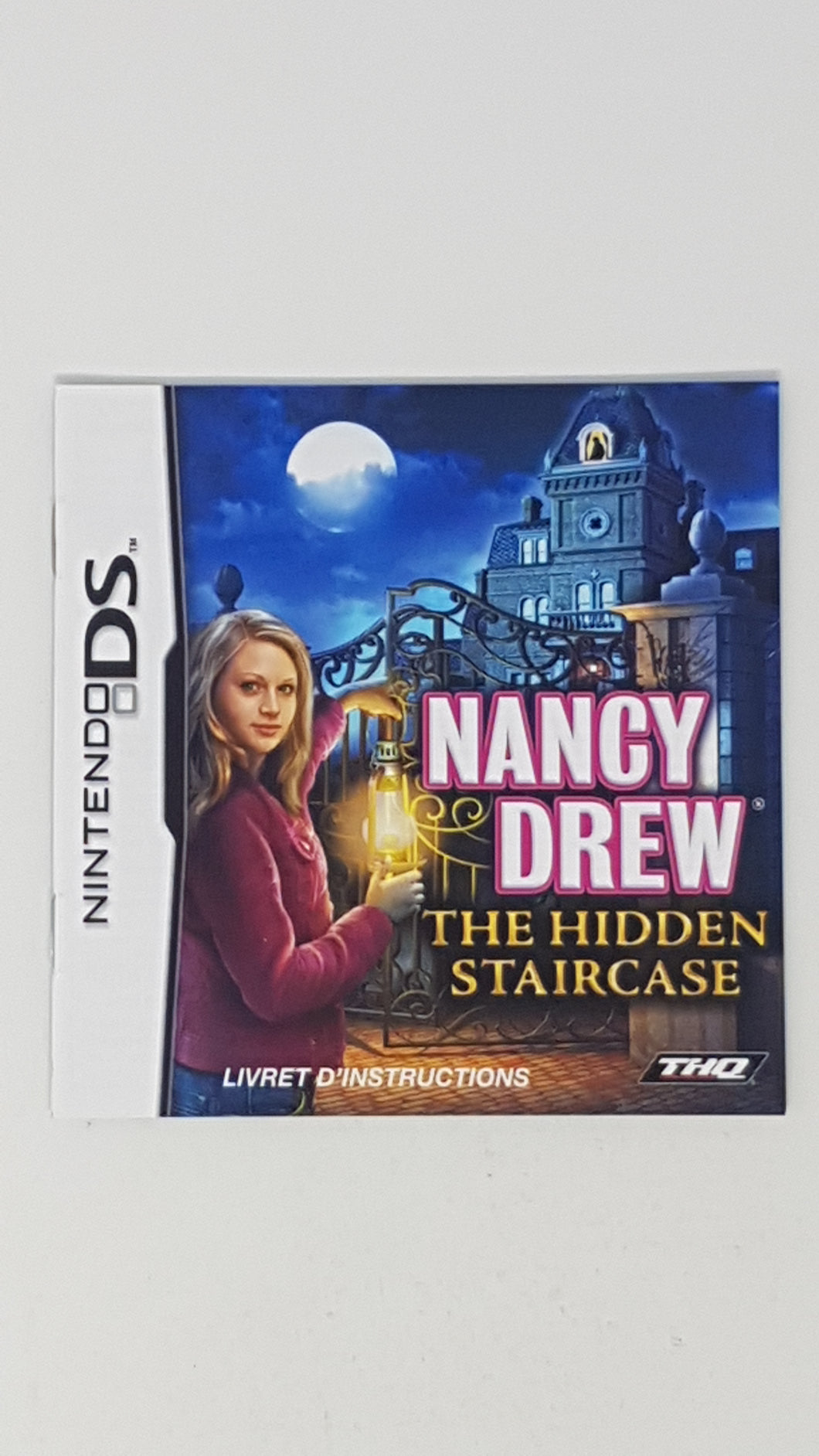 Nancy Drew The Hidden Staircase [manuel] - Nintendo DS