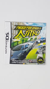 Need for Speed Nitro [manual] - Nintendo DS