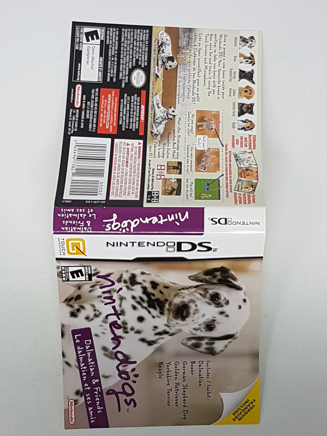 Nintendogs Dalmatian and Friends [Couverture] - Nintendo DS