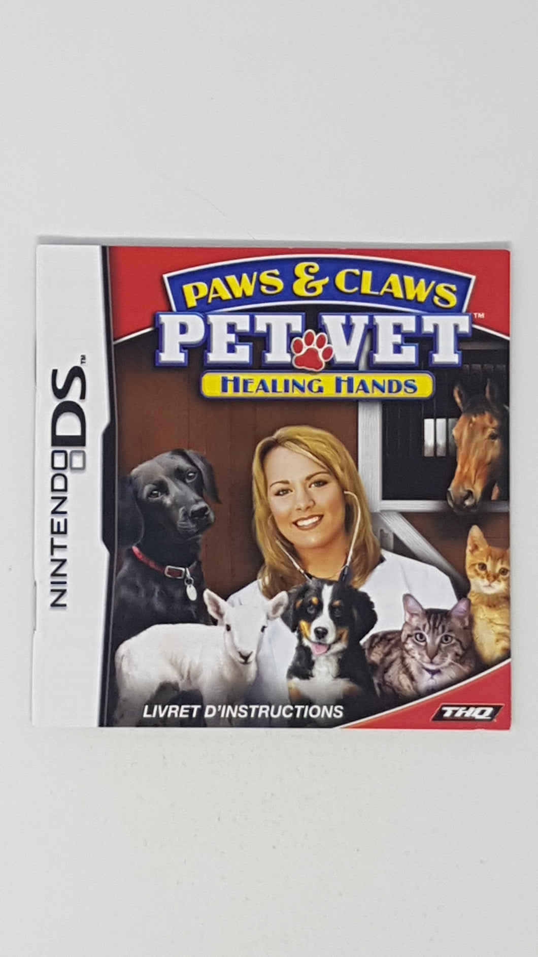 Paws & Claws Pet Vet DS Game