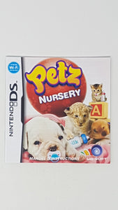 Petz - Nursery [manuel] - Nintendo DS