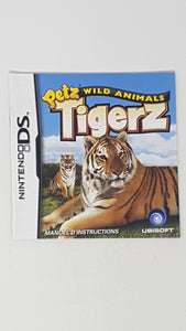 Petz Wild Animals Tigerz [manuel] - Nintendo DS