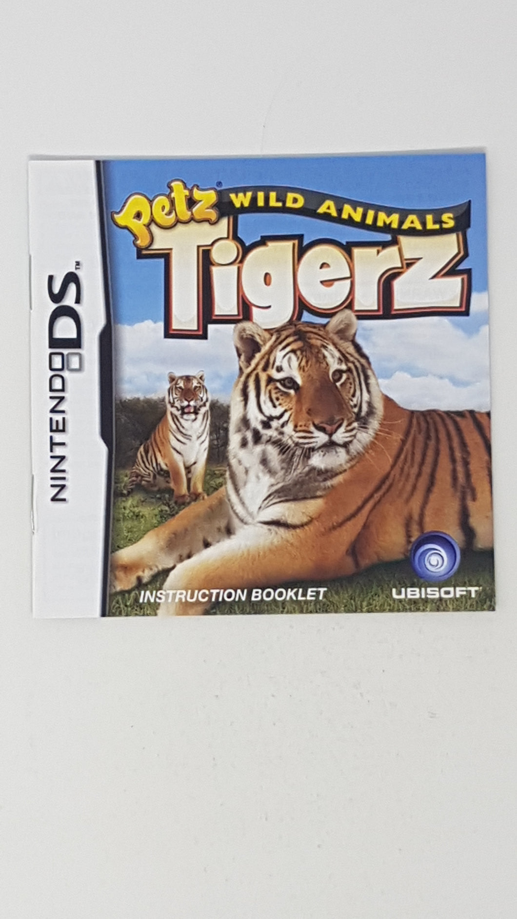 Petz Wild Animals Tigerz [manuel] - Nintendo DS