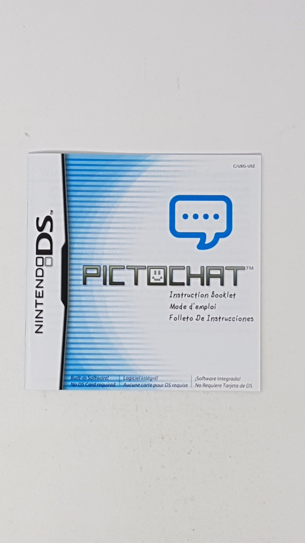 Pictochart [manual] - Nintendo DS