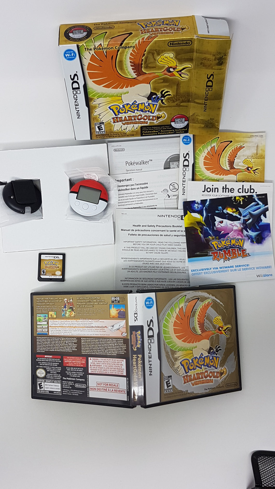 Pokemon HeartGold Version [Pokewalker] - Nintendo DS