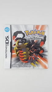 Pokemon Platinum [manual] - Nintendo DS