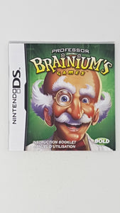 Professor Brainium's Games [manuel] - Nintendo DS