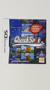 Quick Spot [manuel] - Nintendo DS